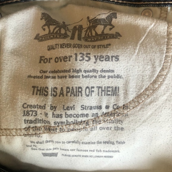 Levi Strauss & Co. 505 Jeans - Picture 6 of 9